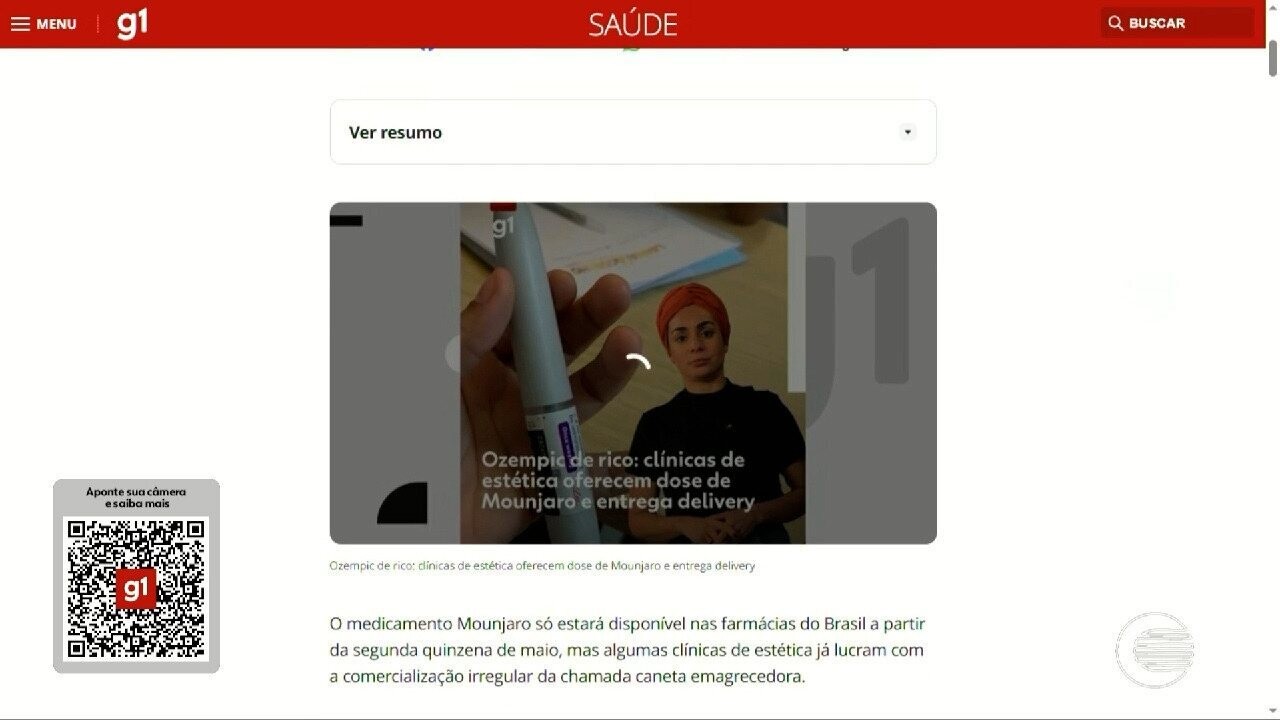 Comissão do Ministério da Saúde é contra oferta do Wegovy e Saxenda no SUS; sociedade médica critica falta de opções de tratamento | Saúde