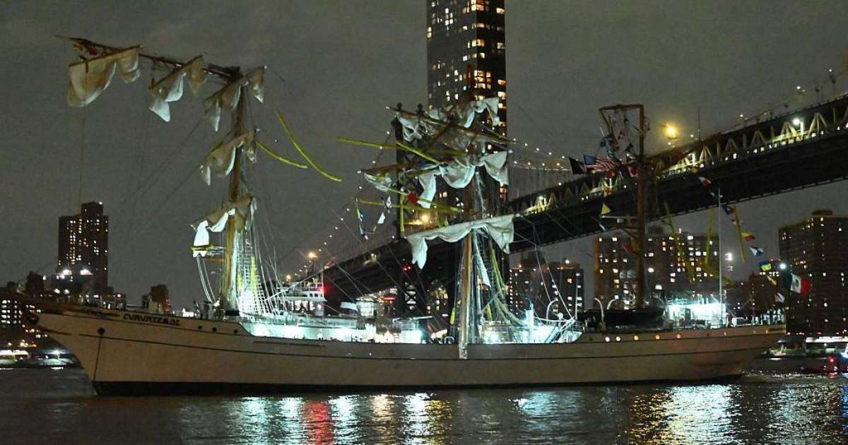 Navio do México bate na ponte do Brooklin em Nova York e deixa mortos; o que se sabe