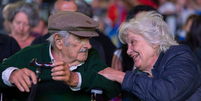 Mujica e Lucia Topolansky Foto: Ernesto Ryan/Getty Images