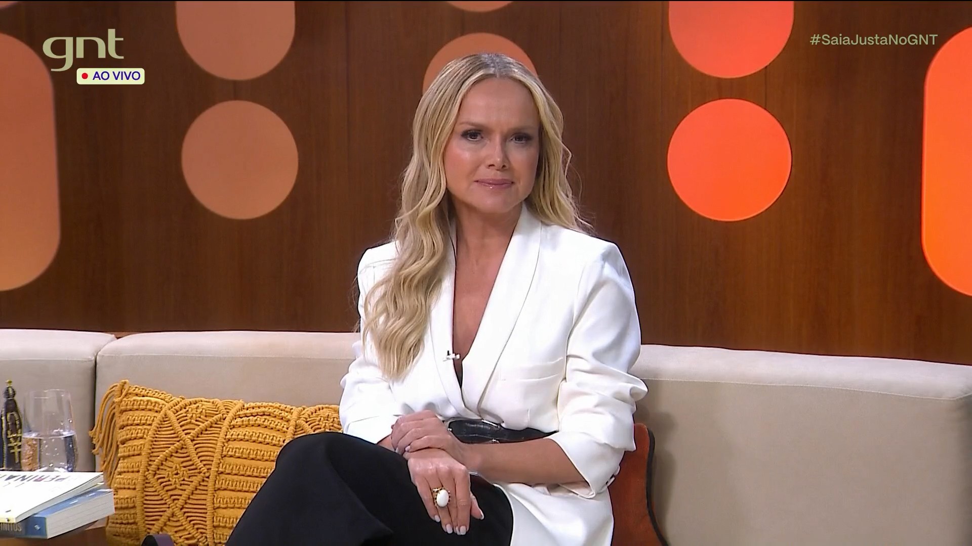 No Saia Justa, Eliana se emociona ao falar sobre Tati Machado: ‘Momento de dor’ | Saia Justa