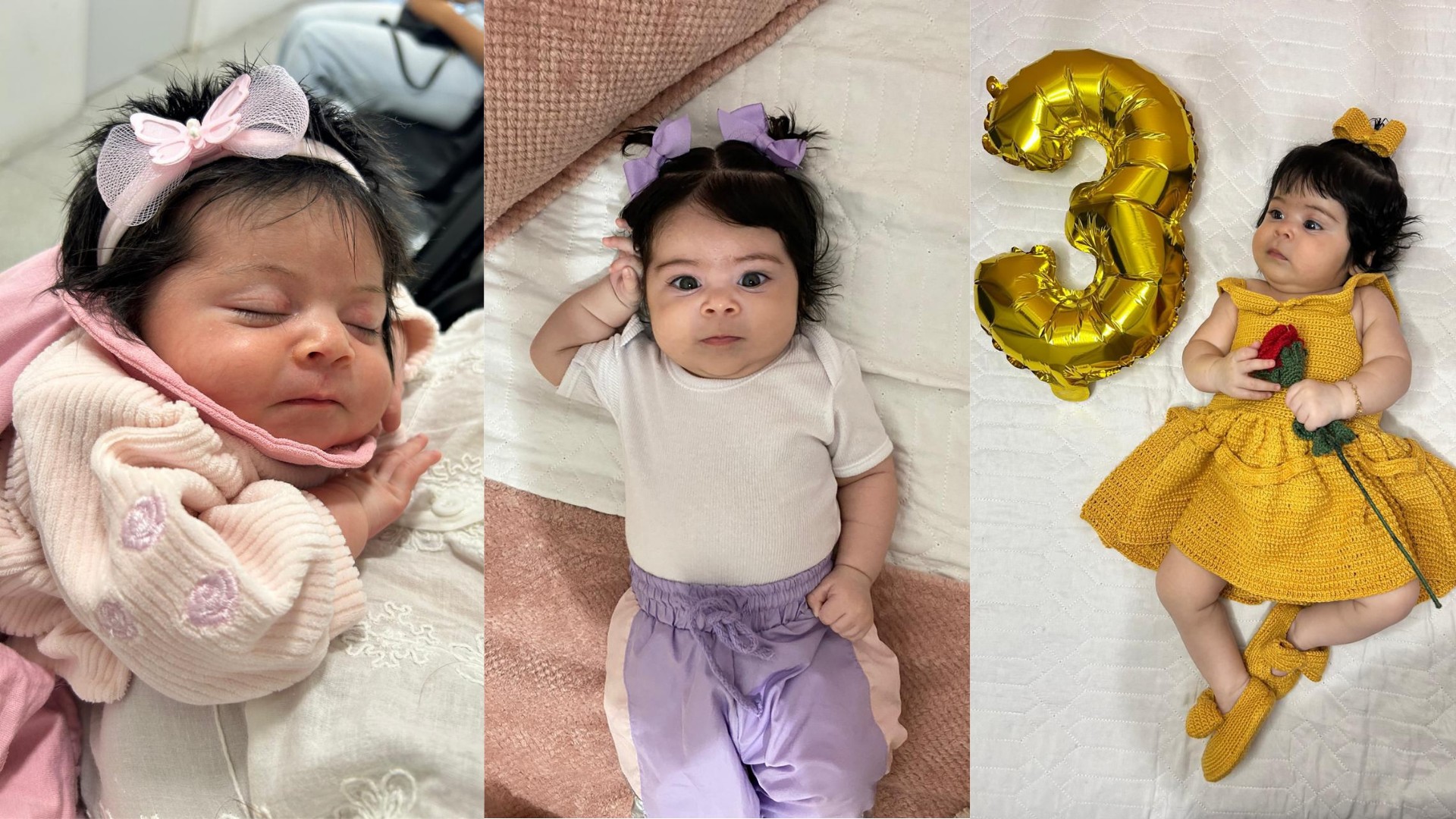 Menina de quatro meses viraliza ao ser confundida com bebê reborn ao passear com família; VÍDEO | Pernambuco